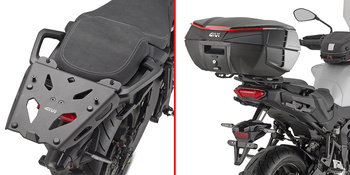 GIVI STELAŻ KUFRA CENTRALNEGO Z ALUMINIOWĄ PŁYTĄ MONOKEY - YAMAHA TRACER 9/GT/GT+ '25
