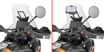 GIVI 2024 POPRZECZKA DO MONTAŻU GPS / SMARTPHONE - KTM 890 Adventure (23)