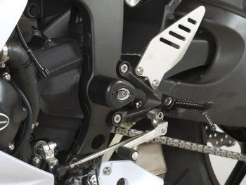 Crashpady Aero RG RACING SWINGARM PIVOT KAWASAKI ZX6R 13- BLACK
