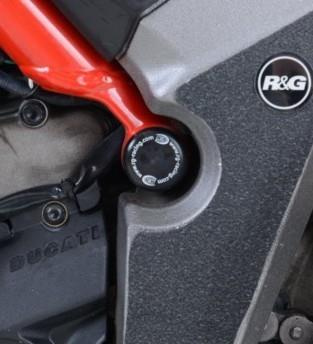 Zaślepka ramy RG RACING DUCATI MTS 1200 MULTISTRADA 15- LEWA GÓRNA BLACK