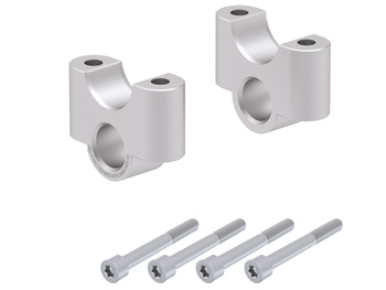 Podwyższenie kierownicy 35 mm srebrne do BMW S 1000 XR (2015-2019)