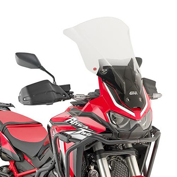 Szyba GIVI przezroczysta 57,5 x 45 cm (H x W) - HONDA CRF1100L AFRICA TWIN (20)