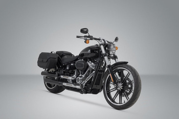 ZESTAW SAKW I STELAŻY LEGEND GEAR LH1/LH1 SW-MOTECH 2X195L FATBOY/S BREAKOUT/S (17-)