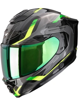 Kask motocyklowy integralny SCORPION EXO-1500 AIR SLEEK Black-Green
