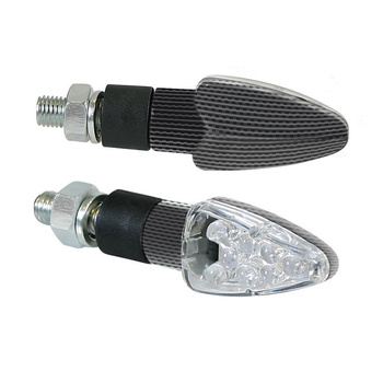 LAMPA Atom kierunkowskazy 12V LED Carbon