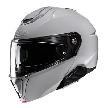 Kask motocyklowy szczękowy HJC I91 Solid N. szary