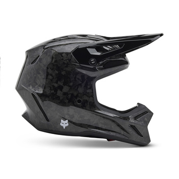 Kask Fox V3 Rs Carbon Solid Black (MX24)