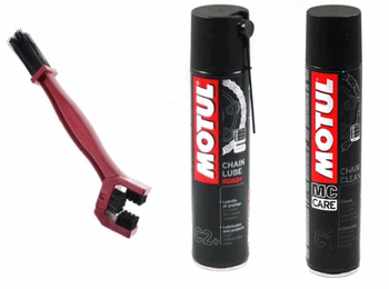 Smar do łańcuchów z teflonem MOTUL C2+ CHAIN LUBE ROAD+ 400 ml - Maintenance (103008)