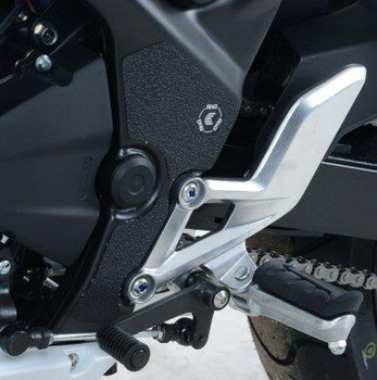 Osłona wahacza RG RACING HONDA CBR300R 4 części BLACK