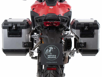 Ducati Multistrada V4 / S / S SPORT (2021-) stelaż CUTOUT i  kufry boczne Xplorer