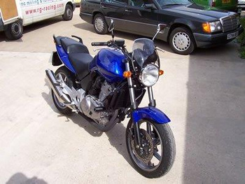 Crashpady Classic RG RACING HONDA CBF500 04-12 BLACK