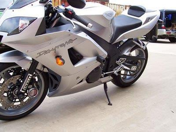 Crashpady Classic RG RACING TRIUMPH DAYTONA 600/650 BLACK