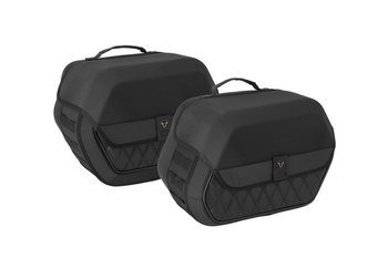 ZESTAW SAKW I STELAŻY LEGEND GEAR LH1/LH1 SW-MOTECH KAWASAKI VULCAN S (16-) BLACK