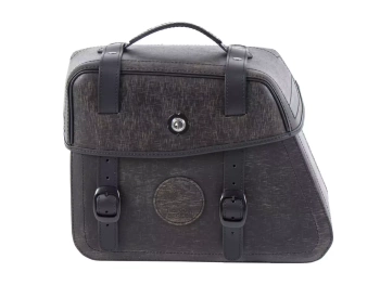 Wytrzymała skórzana sakwa Rugged