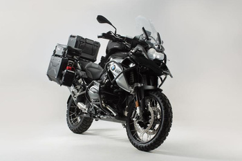 Zestaw zabezpieczający motocykl ADVENTURE SW-MOTECH BMW R 1200 GS LC (12-16) black