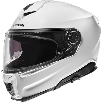 Kask motocyklowy integralny Schuberth S3 ECE Glossy White biały połysk