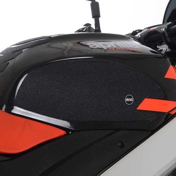 Tankpad antypoślizgowy 2 części RG RACING APRILIA V4 TUONO 1100 (FACTORY) 21-/RSV4 1100 21- BLACK