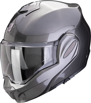 Kask motocyklowy szczękowy SCORPION EXO-TECH EVO PRO szary metalik