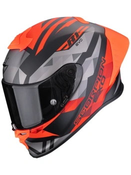 Kask motocyklowy integralny SCORPION EXO-R1 EVO II AIR VALERE Matt Black-Red