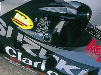Crashpady Classic RG RACING SUZUKI GSXR 600/750 96-99 SRAD BLACK