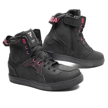 BUTY SKÓRZANE REBELHORN VANDAL BLACK/PINK