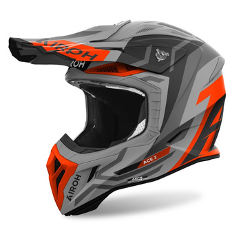 Kask motocyklowy Airoh Aviator Ace 2 Ground Orange Matt