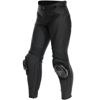 Spodnie motocyklowe damskie skórzane DAINESE DELTA 4 WNM czarne