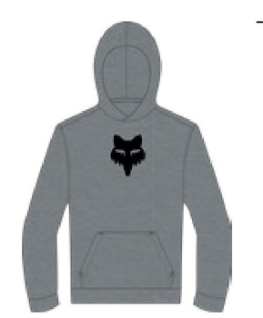 Bluza z Kapturem Fox Junior Legacy Heather Graphite