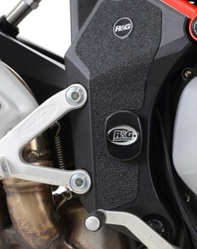 Zaślepka ramy RG RACING MV AGUSTA BRUTALE 1090 13- / 1090R / 1090RR ZESTAW BLACK