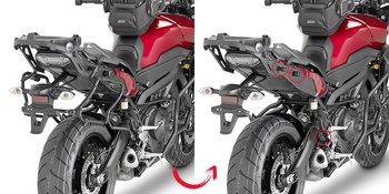 Stelaż kufrów bocznych GIVI V35 / K33 - YAMAHA MT-09 TRACER (15-17)