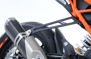 Mocowanie wydechu RG RACING KTM 125 DUKE (17-) BLACK