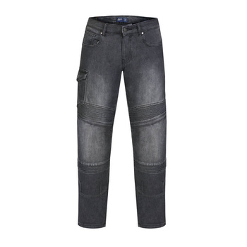 SPODNIE JEANS BROGER OHIO TAPERED FIT WASHED szare