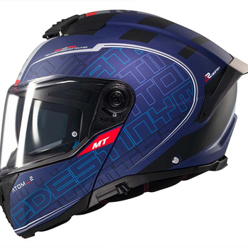 Kask szczękowy MT FU404SV ATOM 2 SV DESTINY C7  matowy