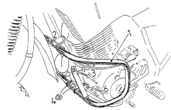 Yamaha XT 600 E/K (1990-1994) Gmol silnika