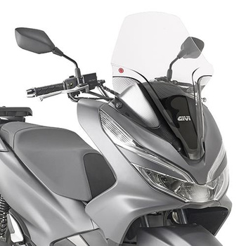 Szyba GIVI przeźroczysta 60,5 x 43,5 cm (H x W) - HONDA PCX 125 (18 > 19)