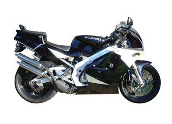 Crashpady Classic RG RACING SUZUKI RGV 250 BLACK