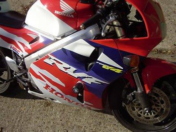 Crashpady Classic RG RACING HONDA RVF400 BLACK