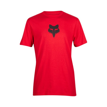 T-Shirt Fox Fox Head Flame Red