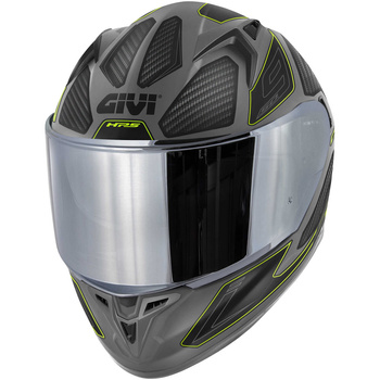 GIVI KASK MOTOCYKLOWY 50.9 ENIGMA - INTEGRALNY Z BLENDĄ - CZARNY Z GRAFIKĄ FLUO