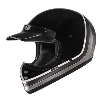 Kask motocyklowy HJC V60 SCOBY BLACK/GREY