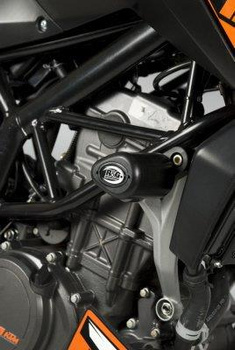 Crashpady Aero RG RACING KTM 125/200/390 DUKE BLACK