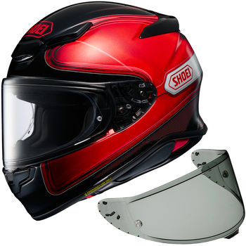 Kask integralny SHOEI NXR 2 SHEEN TC-1 L + Wizjer SHOEI CWR-F2 light smoke