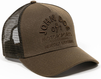 Czapka z daszkiem JOHN DOE - Trucker Hat Brown Heritage