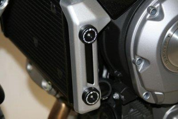 Slidery chłodnicy RG RACING APRILIA MANA 2008- BLACK