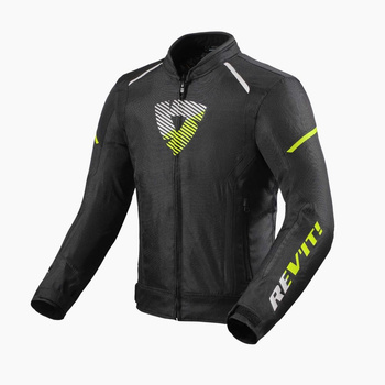 Kurtka REV'IT Sprint H2O - Black-Neon Yellow