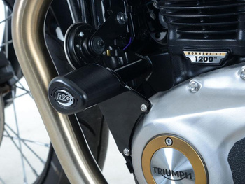 Crashpady Aero RG RACING TRIUMPH BONNEVILLE BOBBER 2017- BLACK