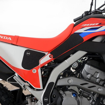 Tankpad antypoślizgowy 4 części RG RACING HONDA CRF300L 21- / CRF300 RALLY 21- BLACK