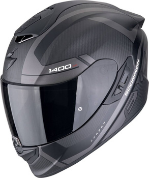 Kask motocyklowy integralny SCORPION EXO-1400 EVO II CARBON AIR ENKO czarny mat srebrny