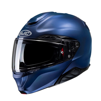 Kask motocyklowy szczękowy HJC RPHA91 SEMI FLAT METALLIC BLUE