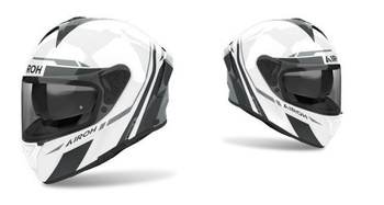 Kask motocyklowy Airoh Spark 2 Spinner White Gloss